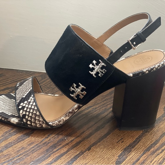 Tory Burch Leather & Suede Sandals (11) - Picture 5 of 11